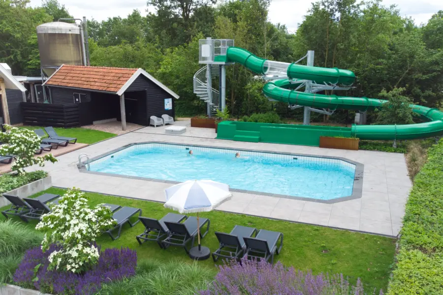 Camping met zwembad en waterglijbaan Kaps Tubbergen